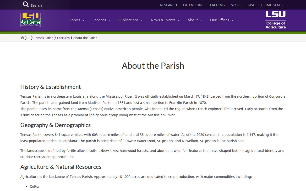 Newellton court docket parish record context