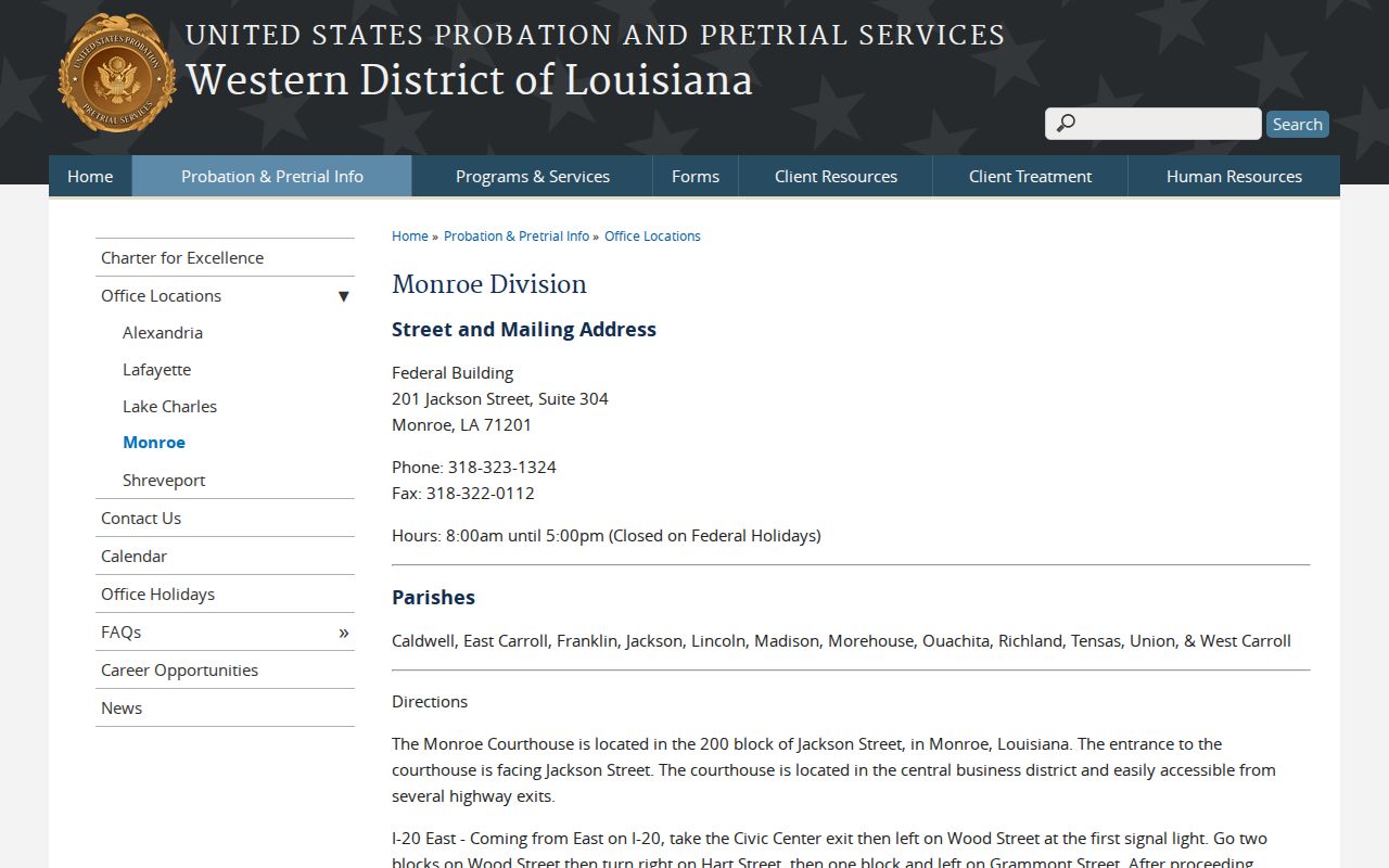 St. Joseph court docket federal record route distinction